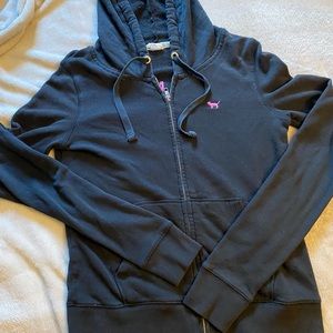 Victoria secret zip up sweatshirt